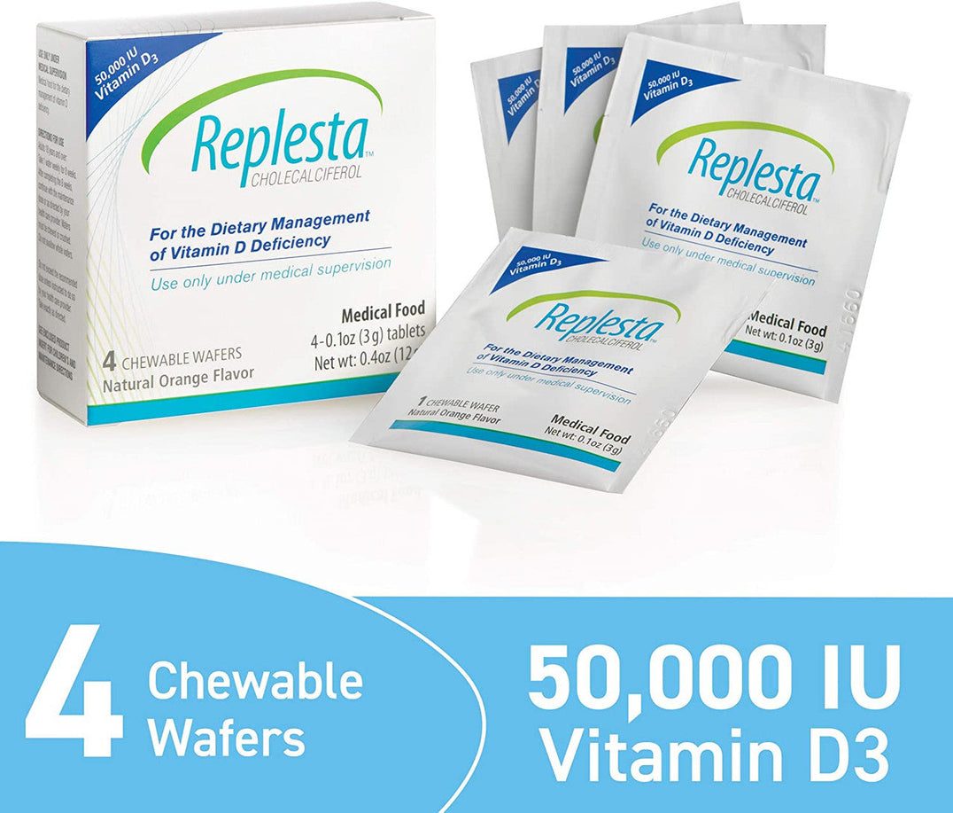 Replesta 50,000 IU Vitamin D3