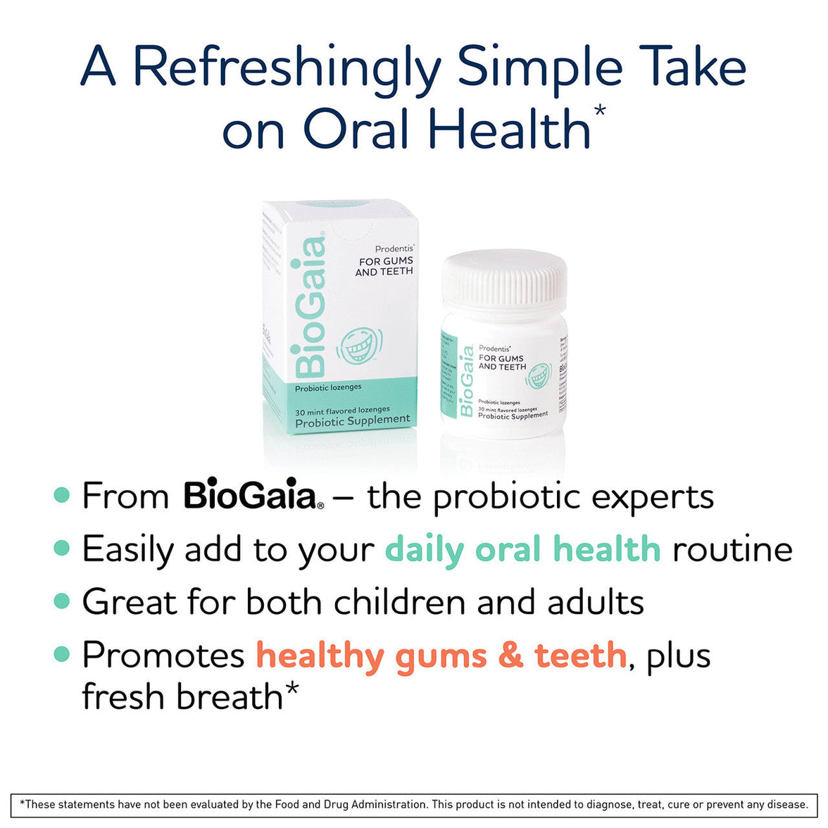 BioGaia Prodentis Mint Lozenges