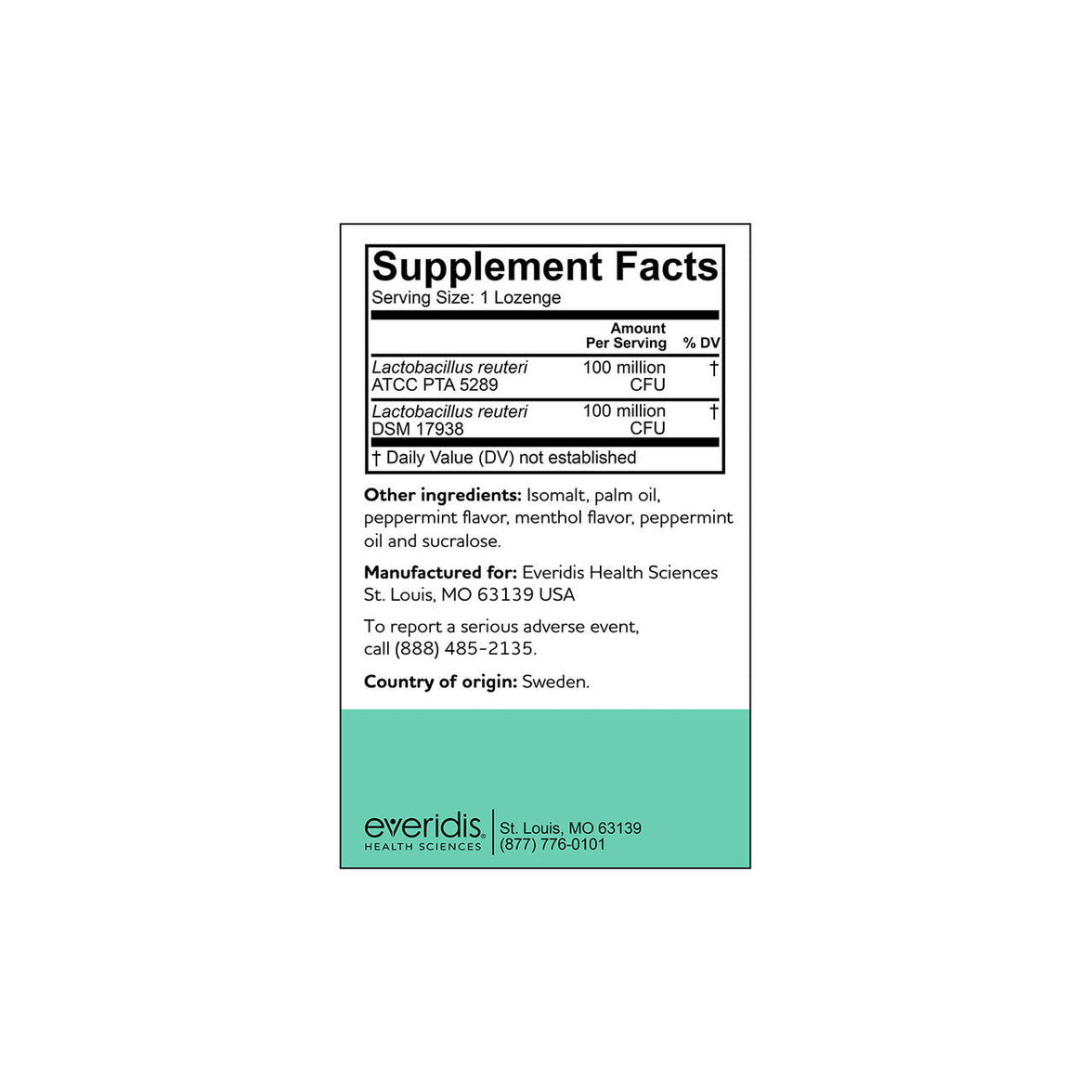 BioGaia Prodentis Mint Lozenges