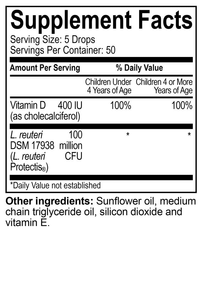BioGaia Protectis Probiotics Drops with Vitamin D3