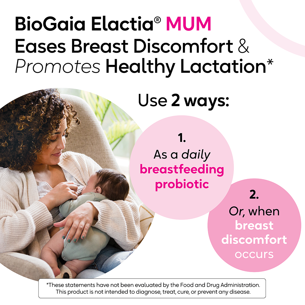 BioGaia Elactia Breastfeed Happy probiotic capsules