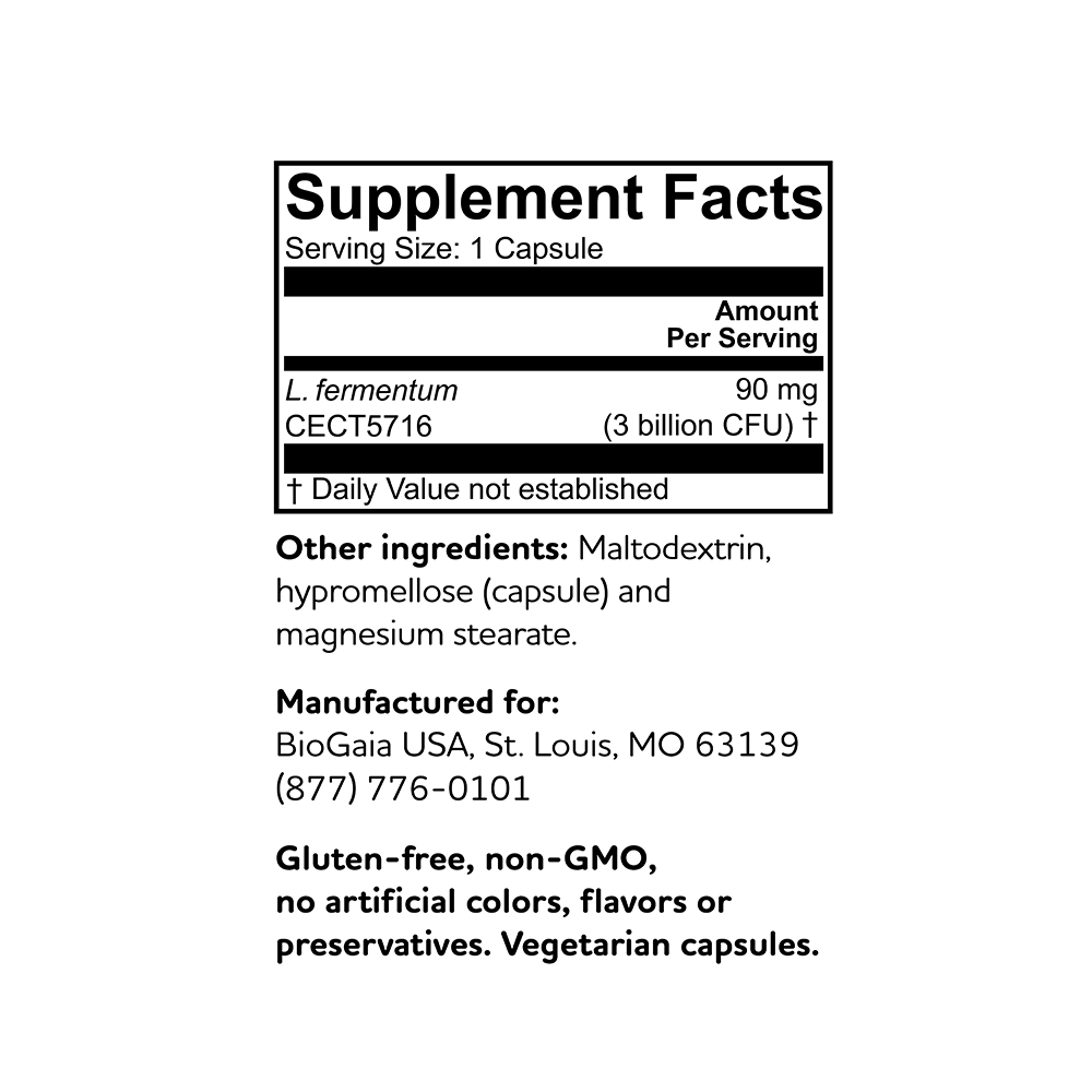 BioGaia Elactia Breastfeed Happy probiotic capsules