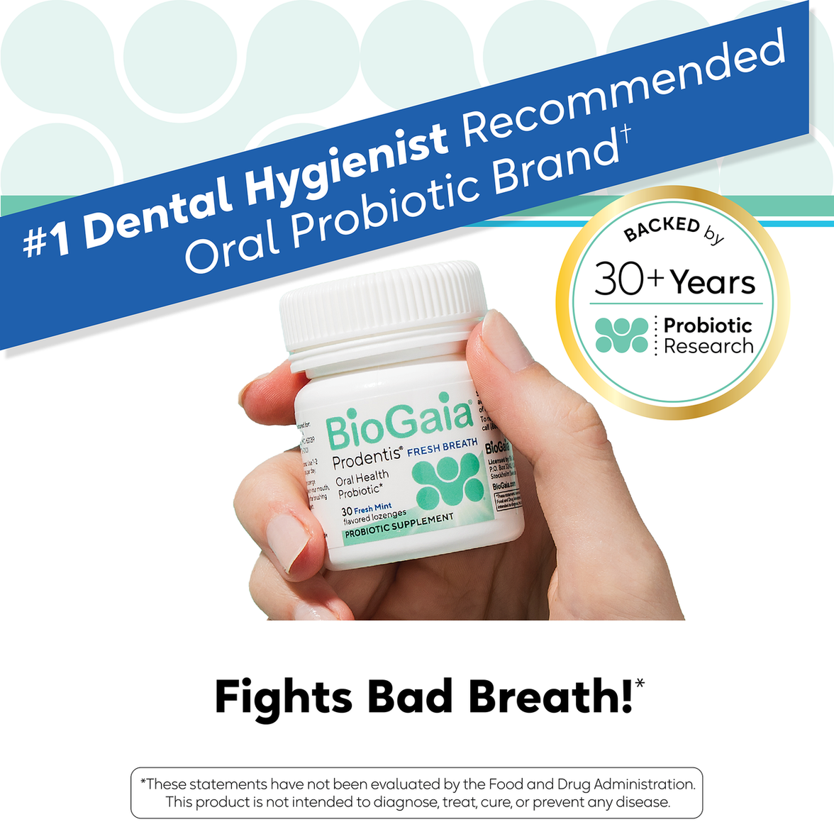 BioGaia Prodentis Fresh Breath + Zinc