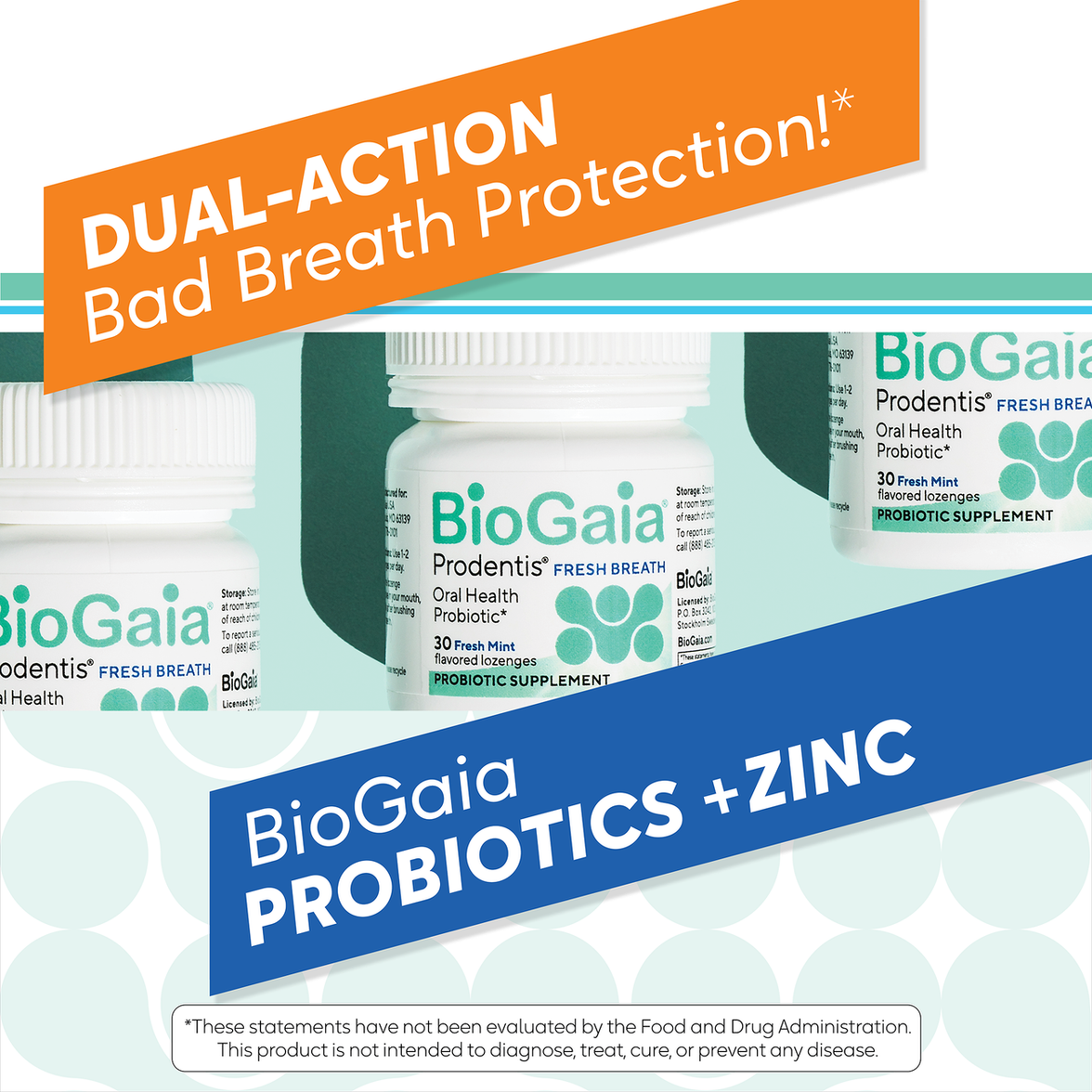 BioGaia Prodentis Fresh Breath + Zinc